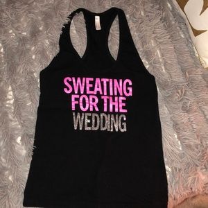 Workout tank top